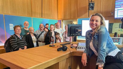 Studio Rádia Praha přivítalo návštěvníky akce Open House Praha