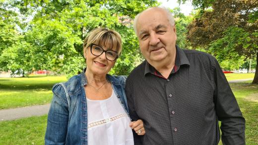 Zlata Kráčmerová a Josef Konstantinovič