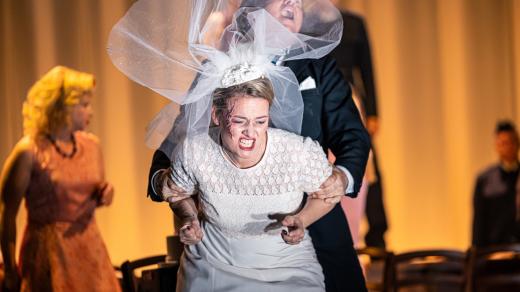 Opera I Její pastorkyňa: Alžběta Poláčková (Jenůfa), Aleš Briscein (Laca)
