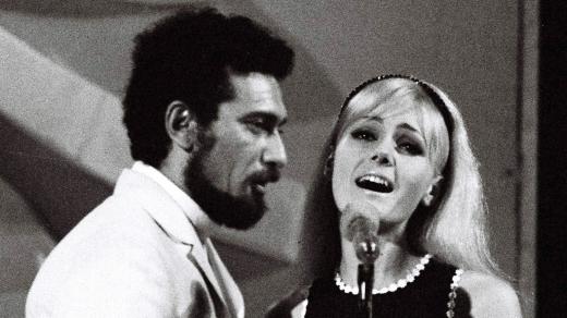 Waldemar Matuška a Helena Vondráčková v roce 1968