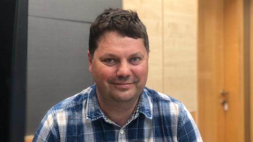 Petr Kočíř, pedagog Základní školy UNESCO z Uherského Hradiště