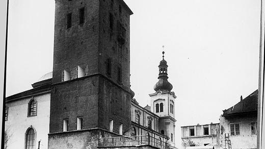 Věž Kropáčka v Hradci Králové, před rokem 1906