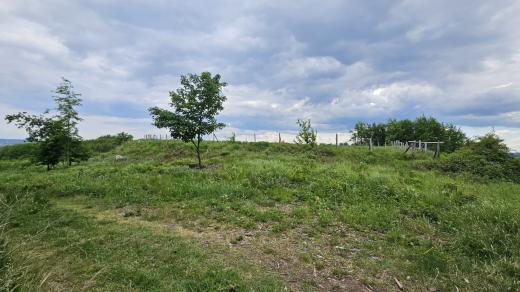 Bývalá skládka nedaleko Okříšek na Třebíčsku