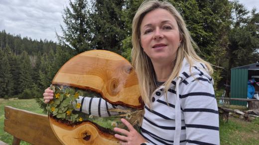 Šperkařka Jaroslava Balíková z krušnohorské Hřebečné