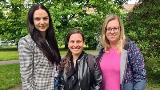 Klára Šiková, Lenka Šestáková a Marie Prchalová