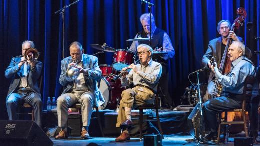 Woody Allen a New Orleans Jazz Band