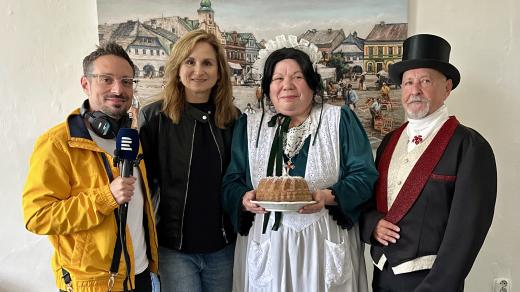 Jakub Schmidt a Jana Kudyvejsová a rozhlasový přenos z Rychnova nad Kněžnou