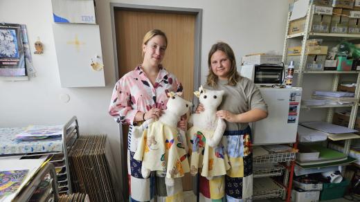 Michaela Wittová a Sarah Mia Rossenberg