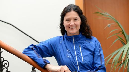 Běžkyně a organizátorka Mírového běhu Jana Dušková