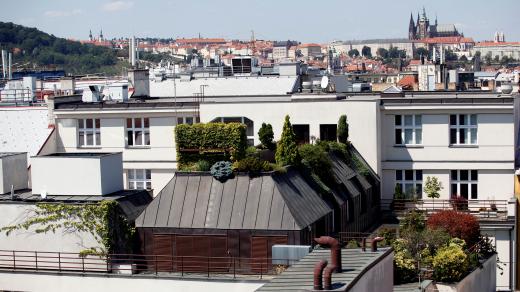 Palác EGAP – zadní část