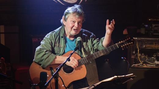 Vladimír Merta v klubu Doupě