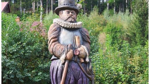 Socha Rudolfa II. ve Svobodě nad Úpou