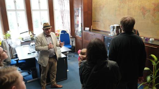 Den otevřených dveří Českého rozhlasu Zlín 2025, historii vily, kterou v roce 1927 nechal postavit Jan Antonín Baťa, přiblížil historik Pavel Stojar