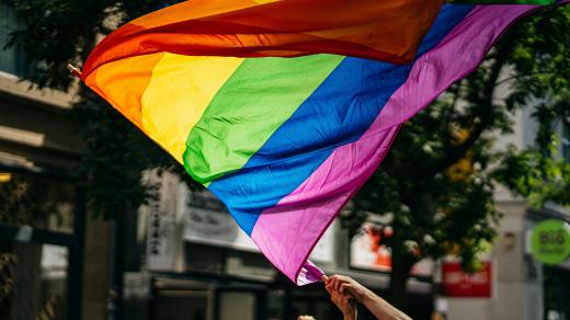 LGBT, duhová vlajka (ilustrační foto)