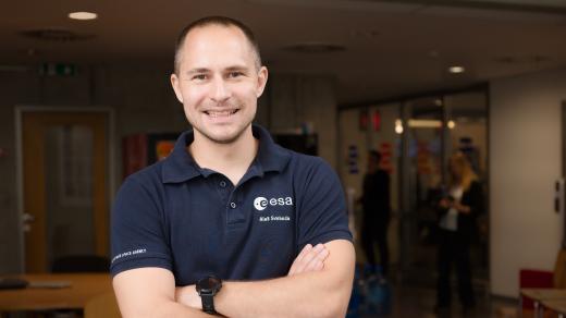 Budoucí český astronaut Aleš Svoboda