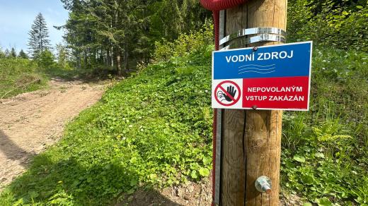 Nový vodní zdroj Hrčavy v Beskydech