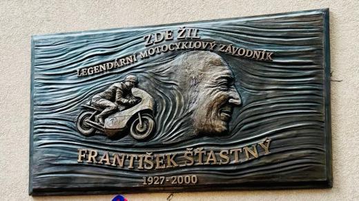 Pamětní deska František Šťastný