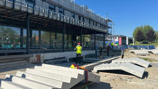 Kroměříž, rekonstrukce plaveckého bazénu