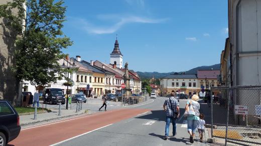 Náměstí v Jablunkově