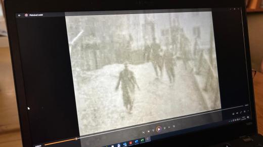 Slavičín, nově objevené filmové záběry z osvobození města 1945