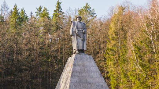 Památník Jana Žižky v Trocnově na Českobudějovicku