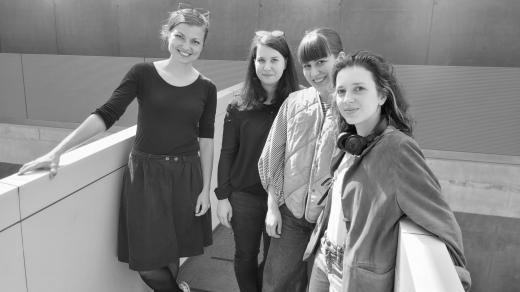 Dominika Mithofer si do ArtCafé pozvala Kateřinu Letákovou, Martu Hermannovou a Ester Trčkovou