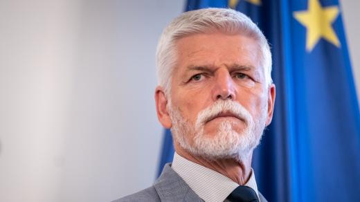 Prezident Petr Pavel na tiskové konferenci po setkání prezidenta s nejvyššími ústavními činiteli,