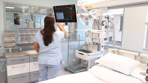 Nová lůžková stanice Kardiologické kliniky FN Plzeň