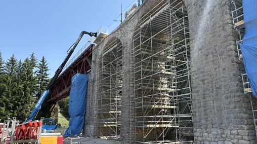 Rekonstrukce železničního viaduktu