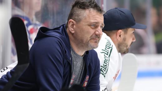 Reprezentační kustod hokejistů Oldřich Kopecký