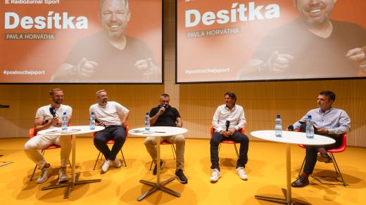 Aktéři živé Desítky Pavla Horvátha ve Zlíně