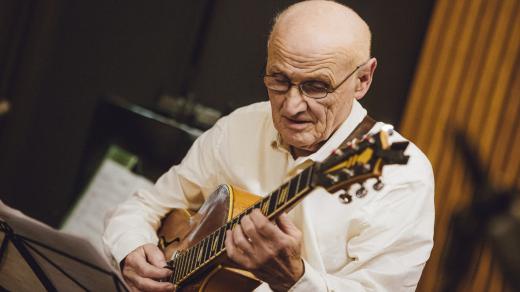 Milan Kašuba na koncertě v Radiocafé (2024)