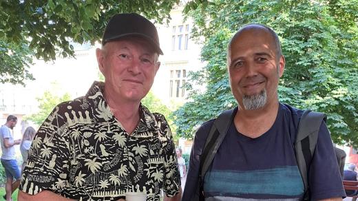 Pavel Pavel a reportér Jan Markup