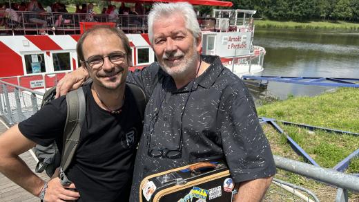 Na cestách s Petrem Janem Juračkou - u Labe v Pardubicích