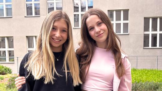 Laura Lukačovič a Nina Václavková