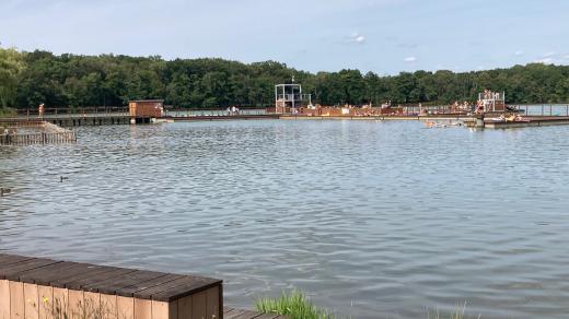 Kamencové jezero v Chomutově