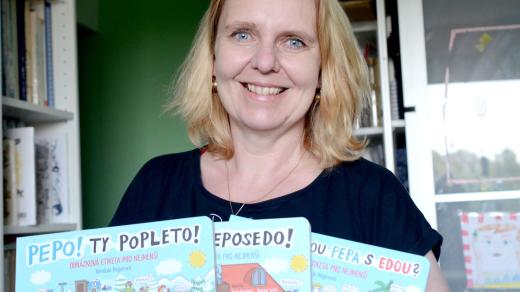 Ilustrátorka Vendula Hegerová