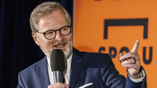 Premiér Petr Fiala (ODS)