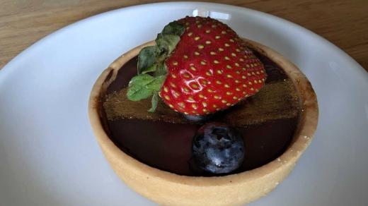 Čokoládová tartaletka