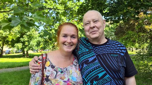 Lucie Hofmanová a Petr Šindelář
