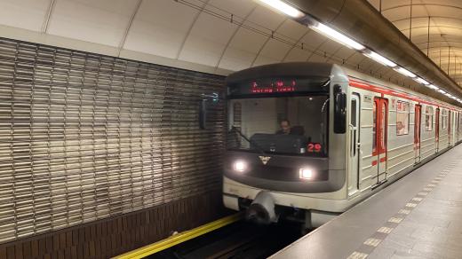 Pražské metro, linka B (ilustrační foto)