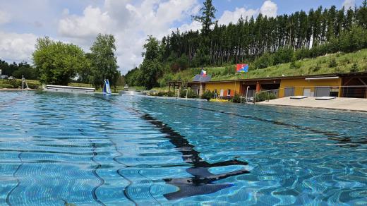 Koupaliště v Lukách nad Jihlavou