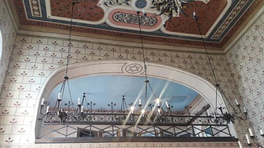 Židovská synagoga v Turnově, interiér