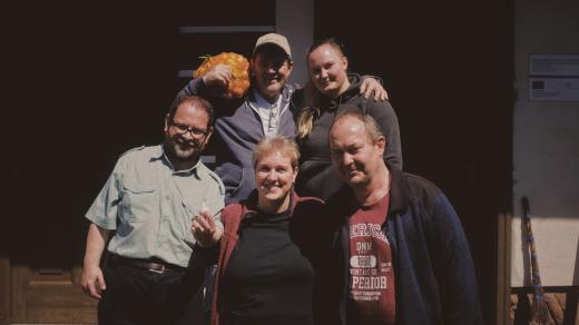 Petr Čtvrtníček, Zuzana Hradecká, Martin Franc, Alena Mihulková a Jan Hradecký