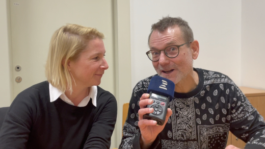 Na dětství v Dismanově souboru vzpomínali filmová producentka Daria Špačková a režisér Radim Špaček