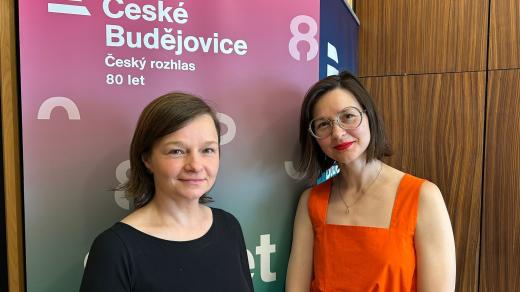Alice Koubová (vlevo) a Miřenka Čechová