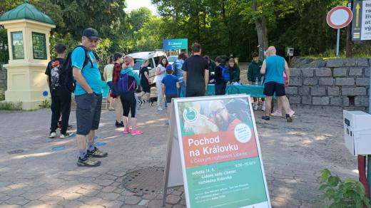 5. ročník Pochodu na Královku - start v libereckých Lidových sadech