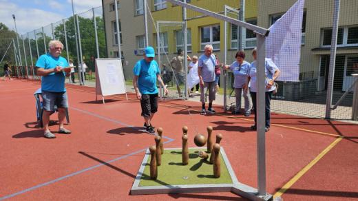 Krajské sportovní hry seniorů v Borohrádku