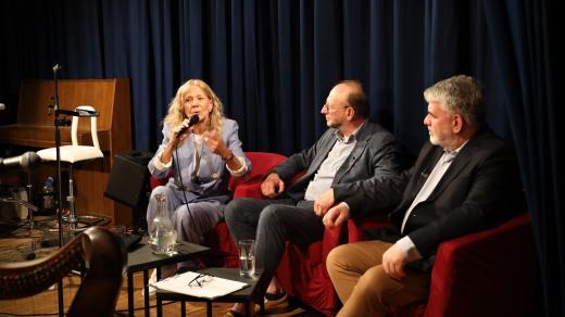 Lenka Filipová, Velvyslanec Jiří Šitler a Joža Kolář
