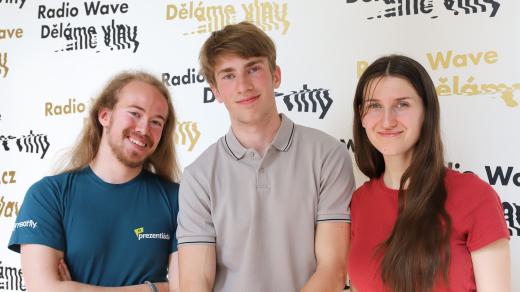 Radek Hegenbart, Lukáš Bravanský a Soňa Šrubařová